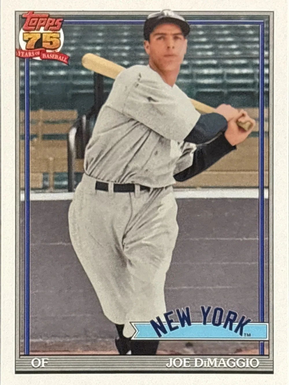 Topps Joe DiMaggio Baseball Card